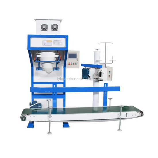 Automatic Rice Packing Machine and Semi-Automatic Animal Feed Pellet Packing System with Bag Weighing Scale (10-50kg)