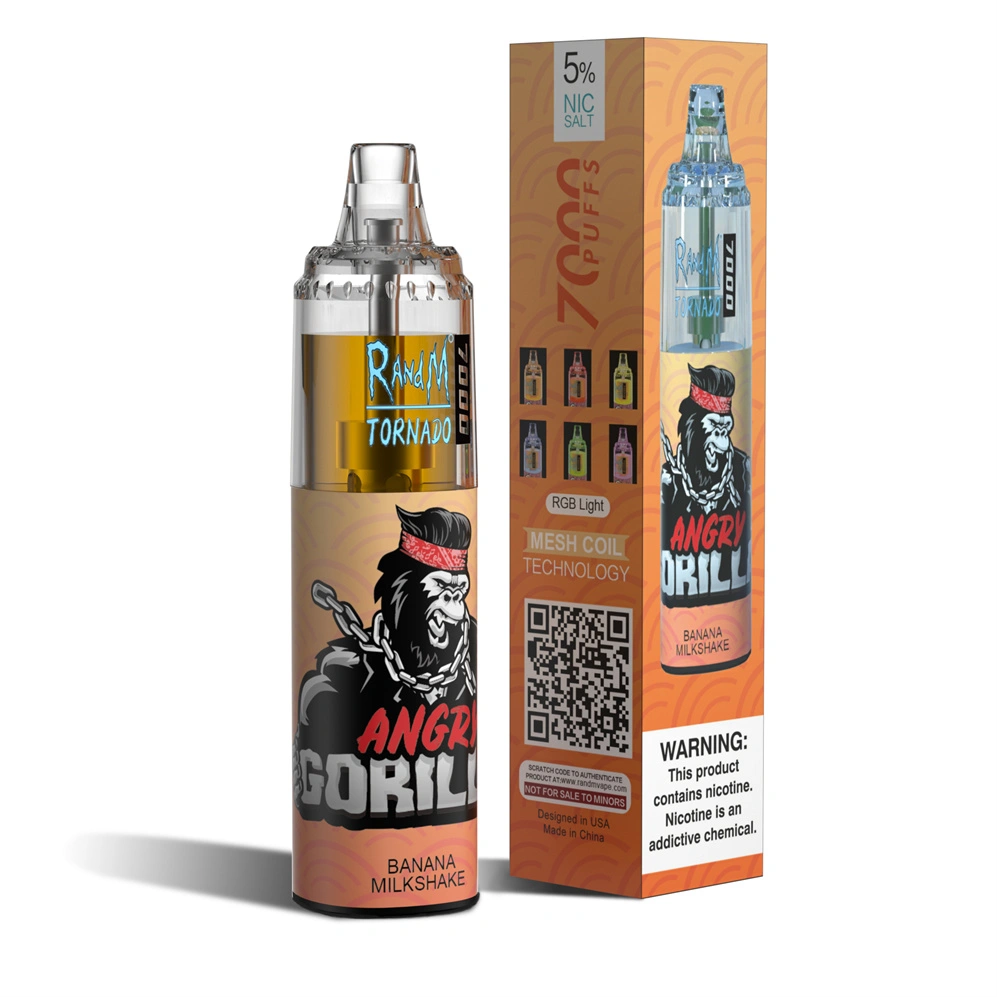 Amazon Randm Tornado 7000 puff disposéierbar Damp China Fabrikant
