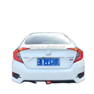 Plaque de dérapage arrière et diffuseur de queue à lèvres pour Honda Civic 2016 - Accessoires automobiles de Pouvenda