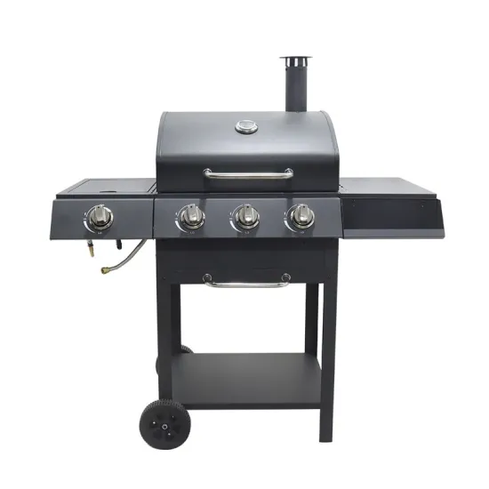 OEM Acceptable Stainless Steel Liquid Propane 3 Burners Gas Grill with Side Burner