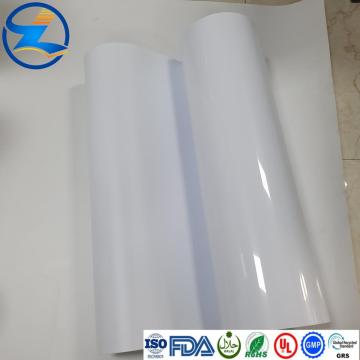 1.2mm Frosted Matte Porcelain White Color PP Films