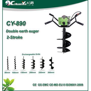 63.0cc new design double earth auger CY-890