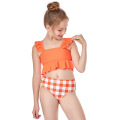 Modische Sommermädchen schwimmen Kinderkleidung