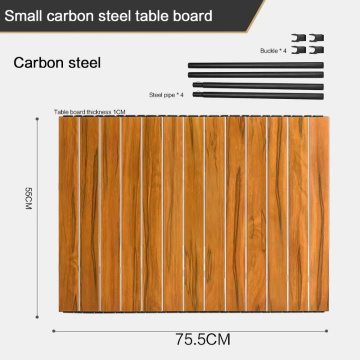 Outdoor folding camping table