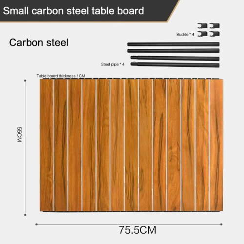 Outdoor folding camping table