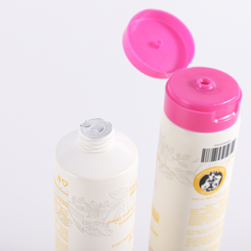 Polyethylene Pipe 300ml empty yellow cosmetic packaging shampoo tubes Manufactory