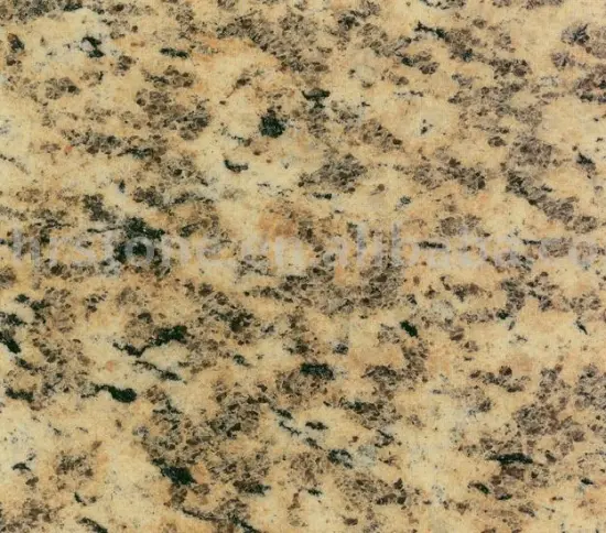 Tiger-Skin Yellow granite slab