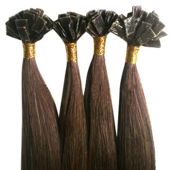 Keratin Hair Extensions, Made of V-tip/100% Human Hair