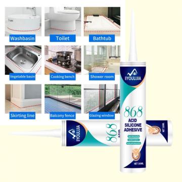 Ylj868 asetik tedavi silikon sızdırmazlık maddesi/genel amaçlı kullanım