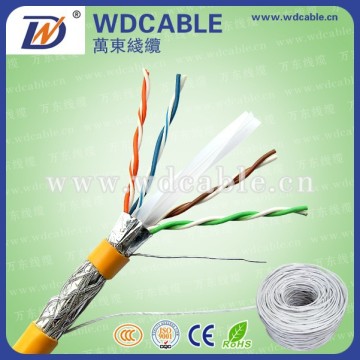 23AWG 4pairs 305m sftp cat6 network cable