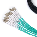 16cores mpo to lc breakout fiber optic cable