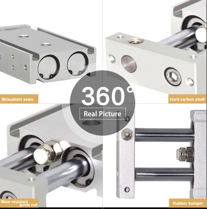 SMC Cylinder CXSM6 CXSM10 CXSM15 CXSM20 Pneumatic Air Cylinder Components