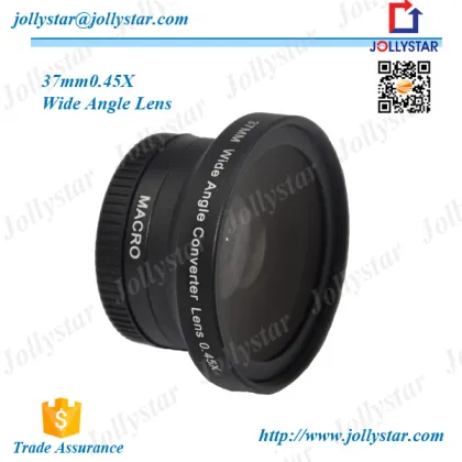 37mm 0.45X UV49 Wide Angle Lens for Canon Lens and Nikon Lens