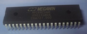 Pdip40 Type Video Conference Mcu 8051 Microcontroller Mpc89l / E54 With 4.5v ~ 5.5v