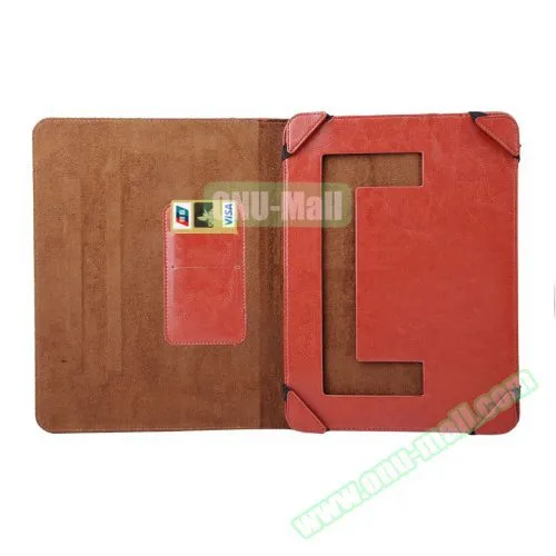 2015 Wholesale Price Wallet Style Flip Leather Universal Tablet Case for 10.1 inch etc Tablet PC