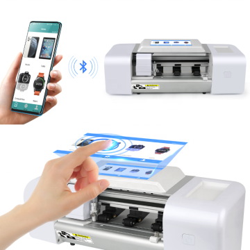 DIY Screen Hydrogel Protector Sticker Plotter Cutter for Customized Phone Case and Back Cover Design