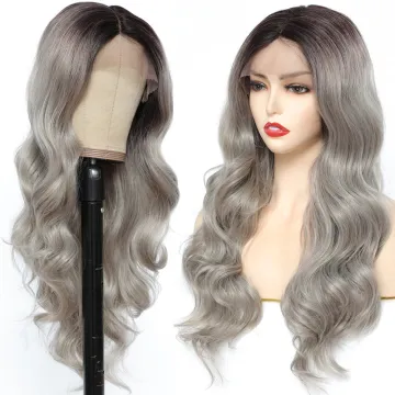 X-TRESS Factory Price 24 Inch Synthetic Hair Wig For Black Women Heat Resistant Synthetic Hair Synthetic Wig With Lace Front
