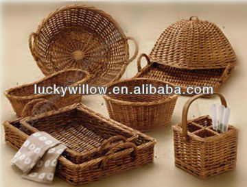 Various wicker storage baskets & willow baskets (direct supplier)