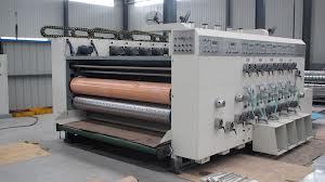 Carton Box Multicolor Printing & Slotting Machine