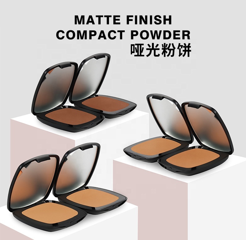 Neutral Logo-Free Concealer Powder Cake for Dark Skin Tones - Small Batch Spot Goods