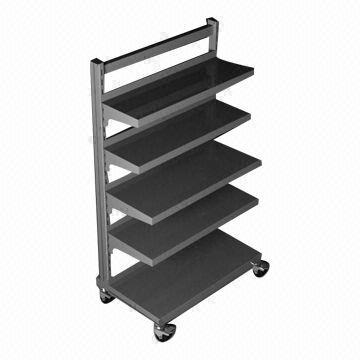 Supermarket/Store Display Rack with Five Layers, Powder Coating Surface