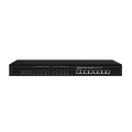 1000mbps Einzelfaser 16SFP 8RJ45-Medienwandler