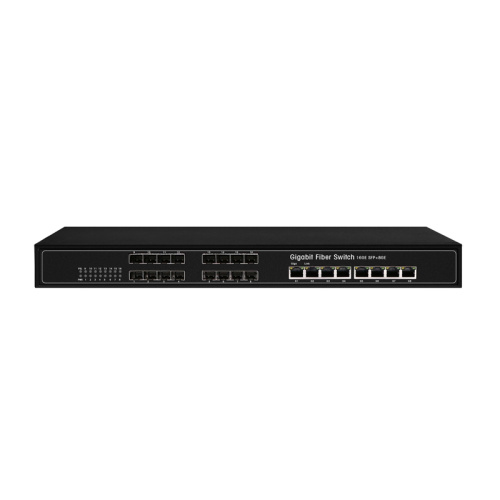 Convertisseur de média de 1000 MbS Fibre 16SFP 8RJ45