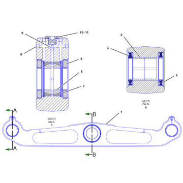 BALANCE ROD ASS'Y D9 140-9699