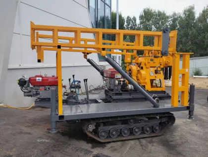 Pneumatic Drilling Rig, Tracked Water Well Drilling Rig