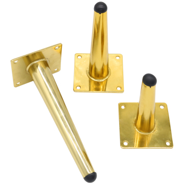 Stainless Steel, Iron, and Aluminum Tube Furniture Legs