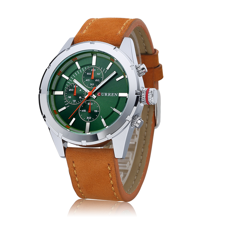 CURREN japan movements vintage quartz watch