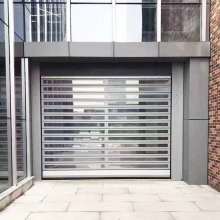 High-speed spiral roller shutter door