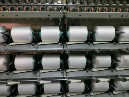 polyester lycra covered yarn