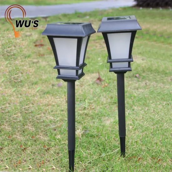 IP44 Outdoor LED solar light solar garden pillar light stick lamp