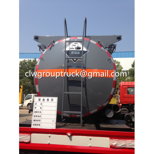 FAW Corrosive Chemical Liquid Transport Tanker Truck