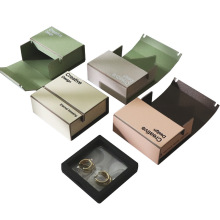two folding gift cosmetics storage pe film box