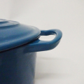 4.5L Blue Cast-Iron Stew Pan