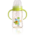 वाइड गर्दन के साथ 8oz पीपीएसू बेबी नर्सिंग बोतल