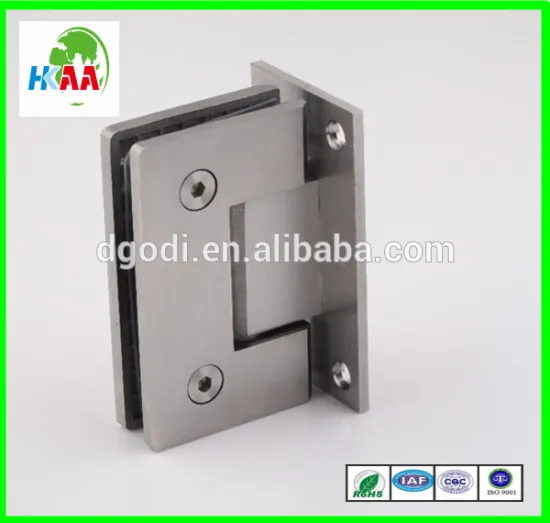 Stainless steel shower door hinge