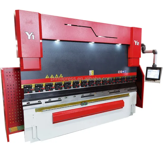 Low Price WE67K-125/2500 CNC Press Brake Machine with DA53T Servo CNC Electric Hydraulic Brake