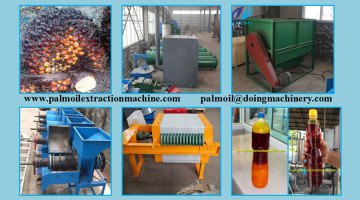 Crude palm oil processing machine