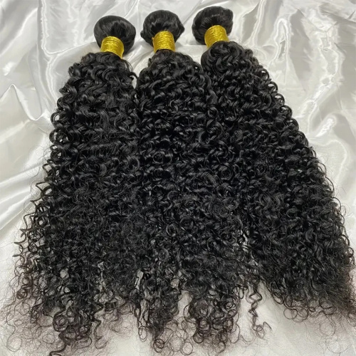 human virgin hair bundles jerry curly human brazilian hair bundles Supplier