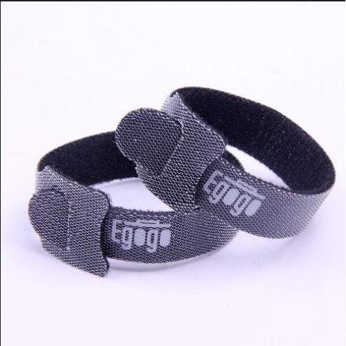 Nylon self adhesive hook loop cable tie