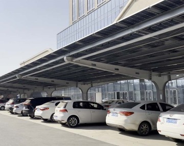 single column photovoltaic carport Multiple styles