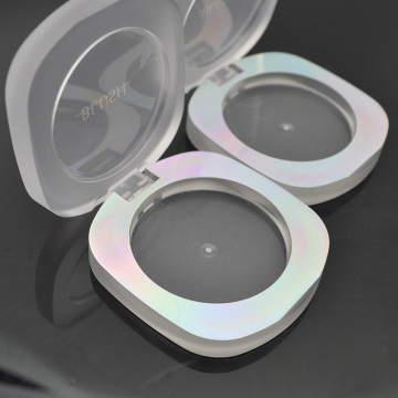 Pestañas acrílicas transparentes y cajas de embalaje de maquillaje: cajas de sombras de rubores y ojos personalizables