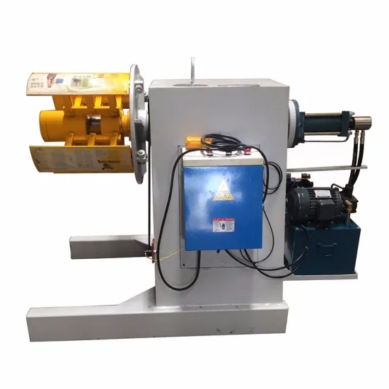 Automatic sheet coil uncoiler machine in machinary