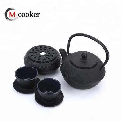 High Quality Classic Cast Iron Teapot Set