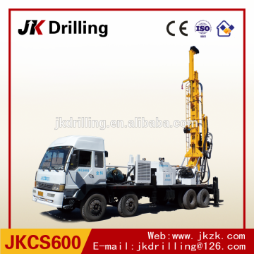 600m deep truck mounted water well drilling rig for sale