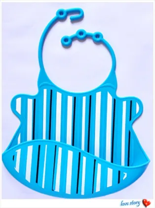 hot sale waterproof silicone Ted Bear Baby Bib