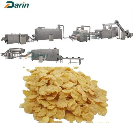 Delicious Kellogg's Corn Flakes Production Line